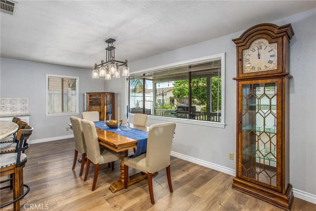 Dining area