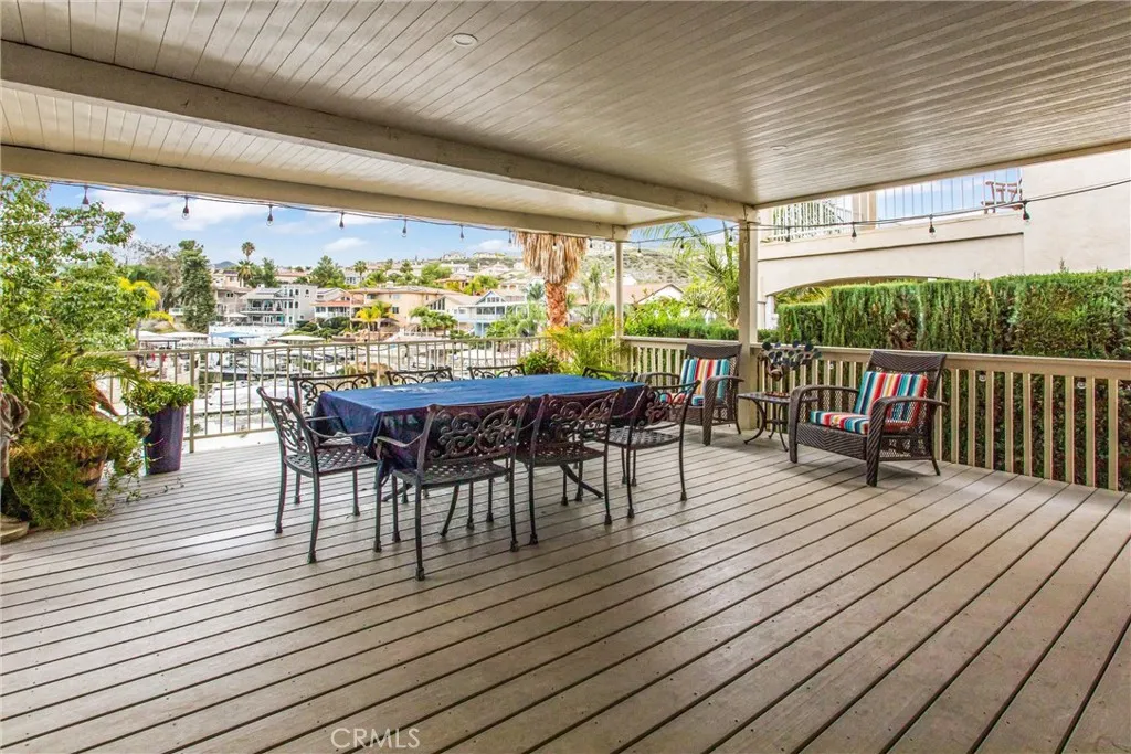Large patio area