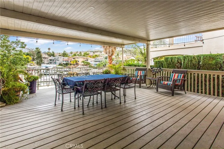 Large patio area