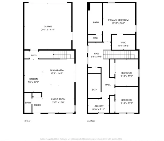 Floor Plan - deemed reliable, but not guaranteed