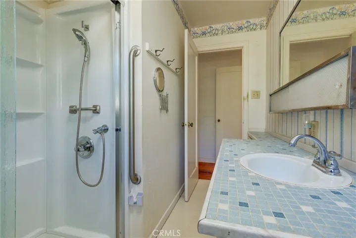 Bathroom, walk in shower,