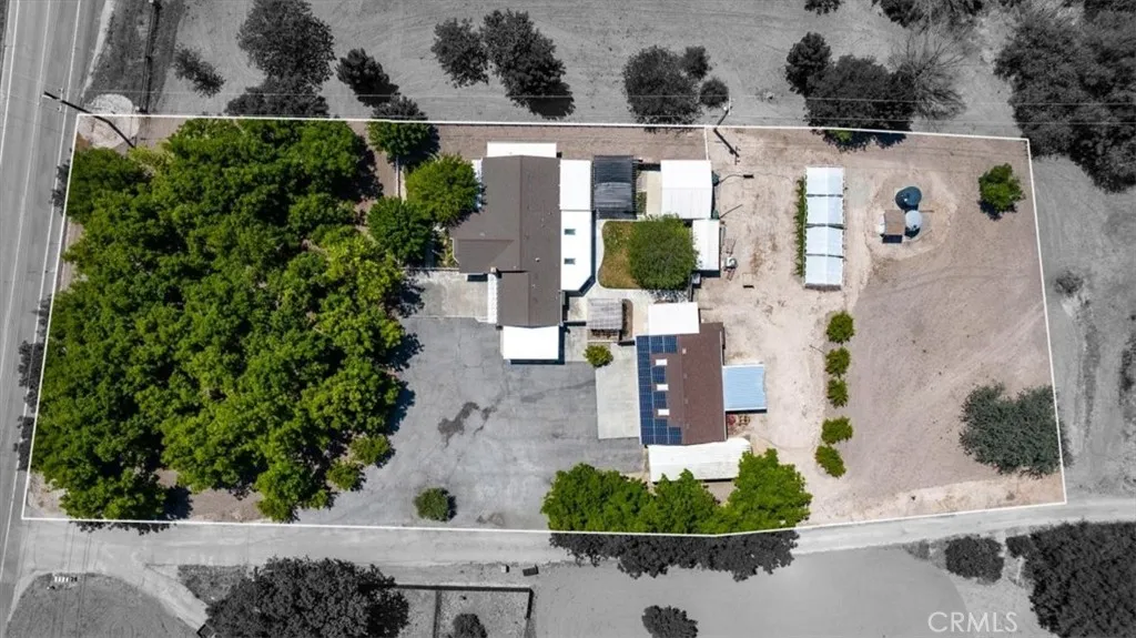 Aerial view of 1.43 acres.
