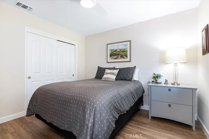 Closets, trim and LVP.