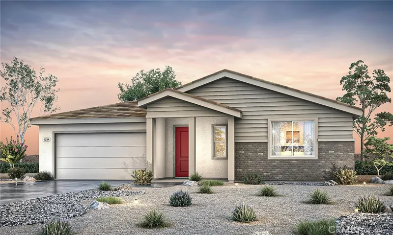 Photo shown is a rendering of Plan 3 at Pacific Daisy. Rendering is artist’s conception only and is not intended to be an actual depiction of the home. Colors, materials, features, landscaping, and location may vary.