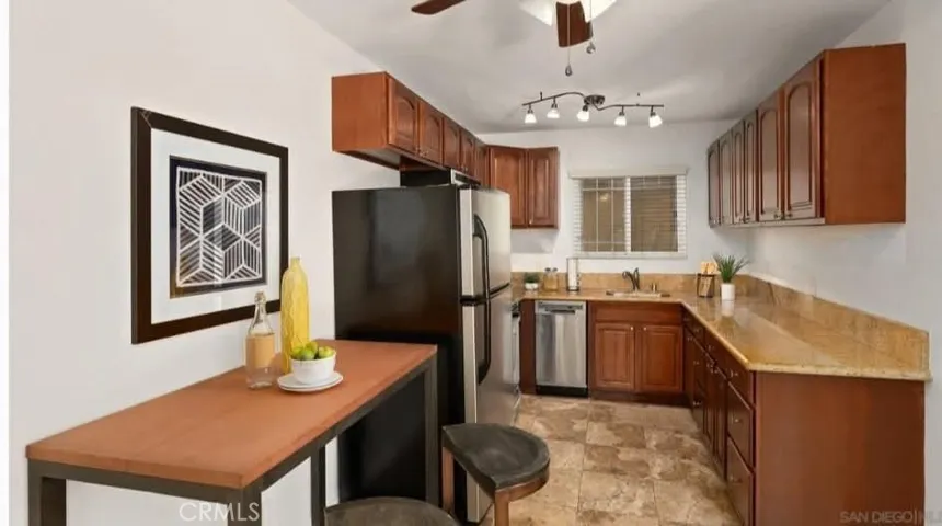 Kitchen Virtually Staged