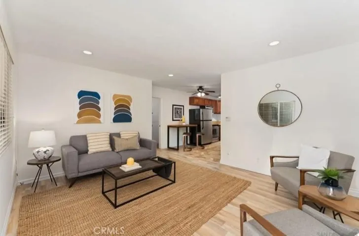 Living Room Virtually Staged