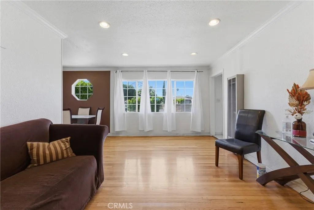 Existing formal living room view