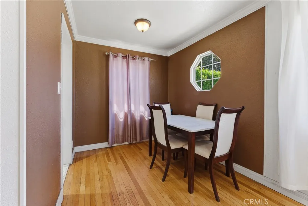 Actual dining room
