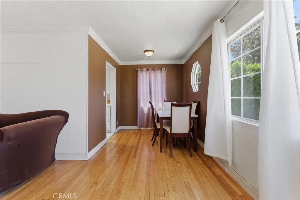 Actual dining area