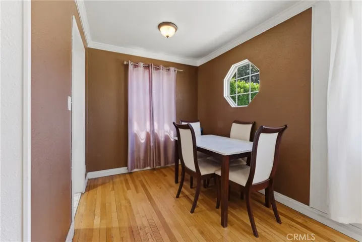 Actual dining room