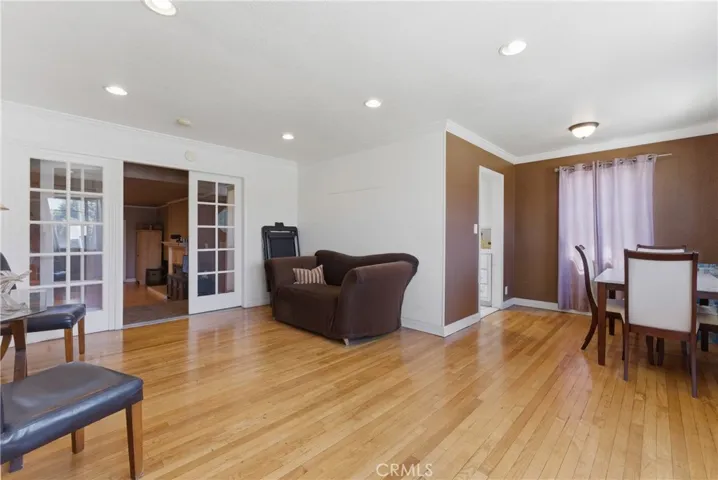 Actual formal living room/ dining area.