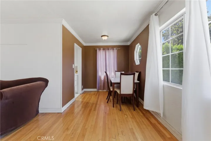 Actual dining area