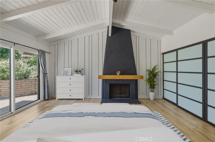 Primary Suite, virtually staged
