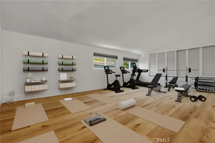 Loft, virtually staged