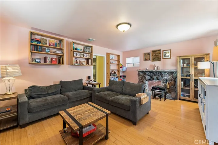 Living Room with Wood Floor