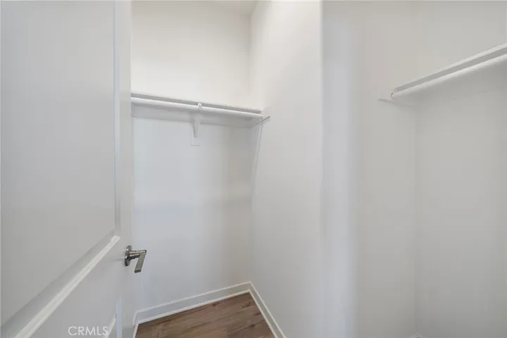 Secondary bedroom Walk in closet