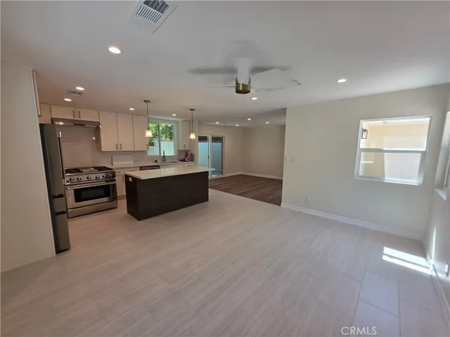 Kitchen and dining room