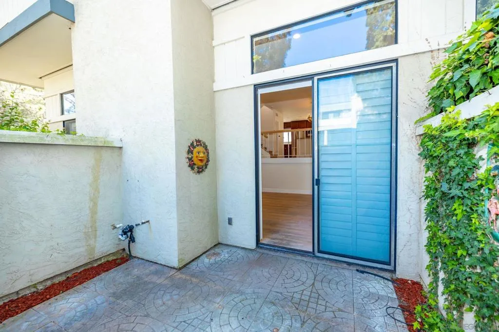1st Floor Enclosed Patio Located Outside Living Room.