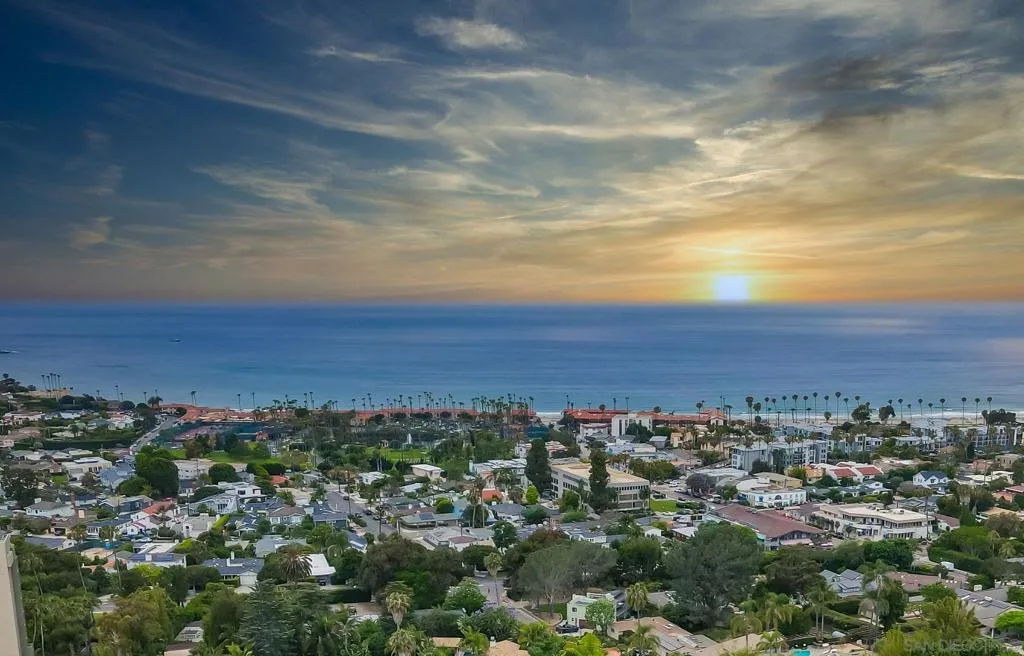 La Jolla Shores' Aerial View. Del Charro Woods is Walking Distance to the World Famous La Jolla Shores Beach, La Jolla Beach & Tennis Club, Fine Dining and Shopping and Just Moments away from La Jolla Cove and Village.