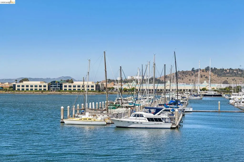 Marina with multiple boats docked