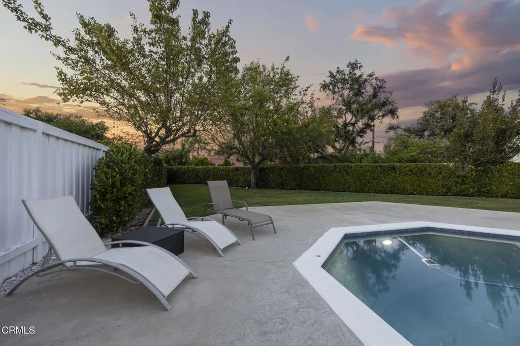 Poolside Lounge Area