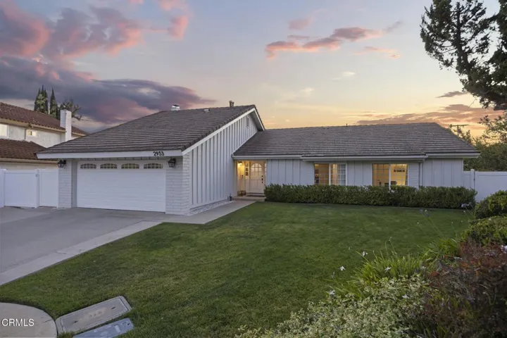 Front Exterior at Sunset