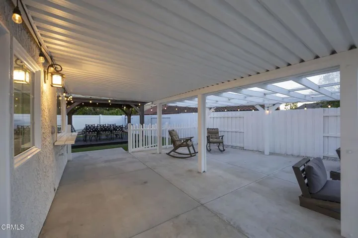 Expansive Covered Patio