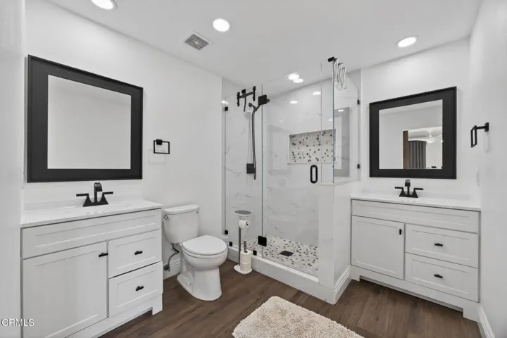 Remodeled Primary Bathroom