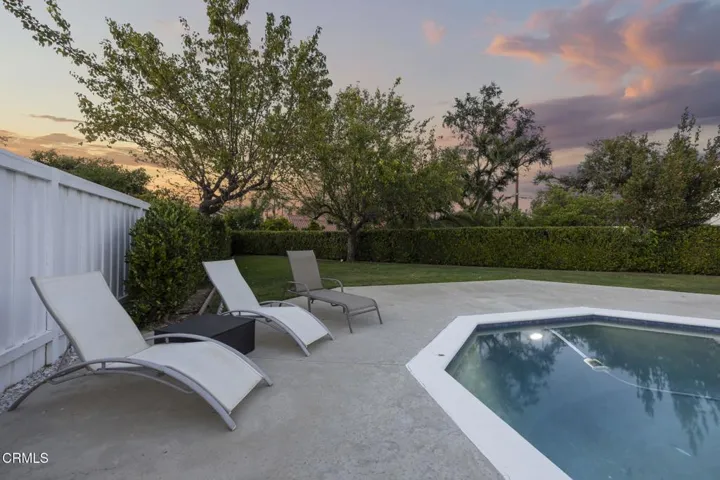 Poolside Lounge Area