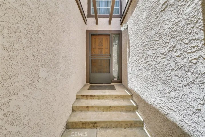 Entrance of home- Picture has been edited