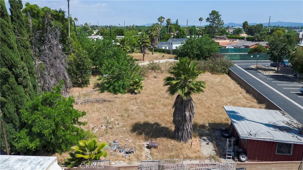 Aerial View of backyard
