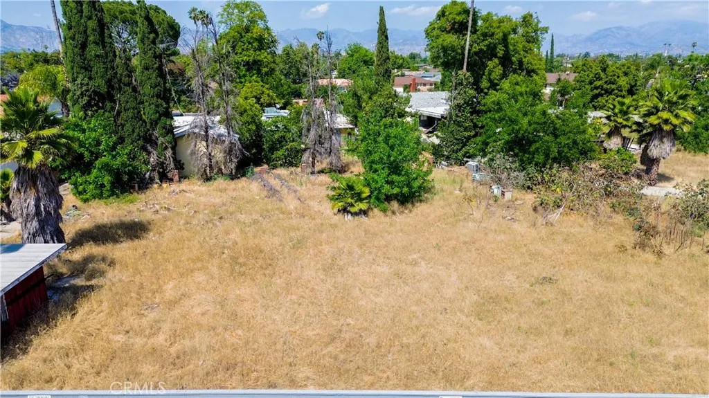 Aerial View of backyard