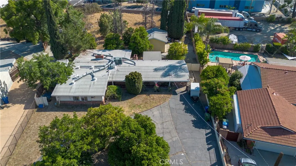 Aerial View of front of house