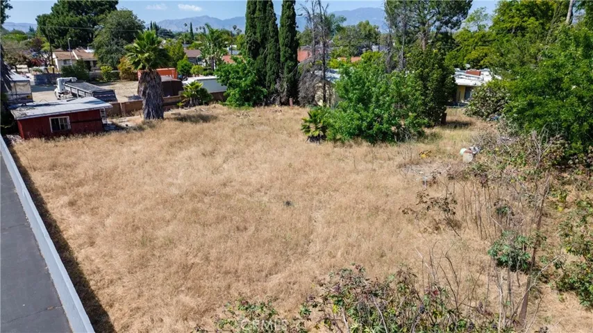 Aerial View of backyard