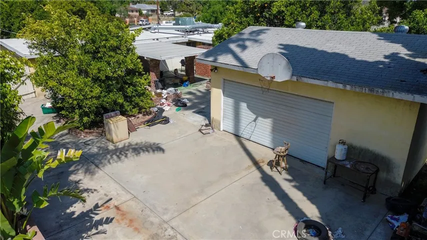 Aerial view of Detached Garage