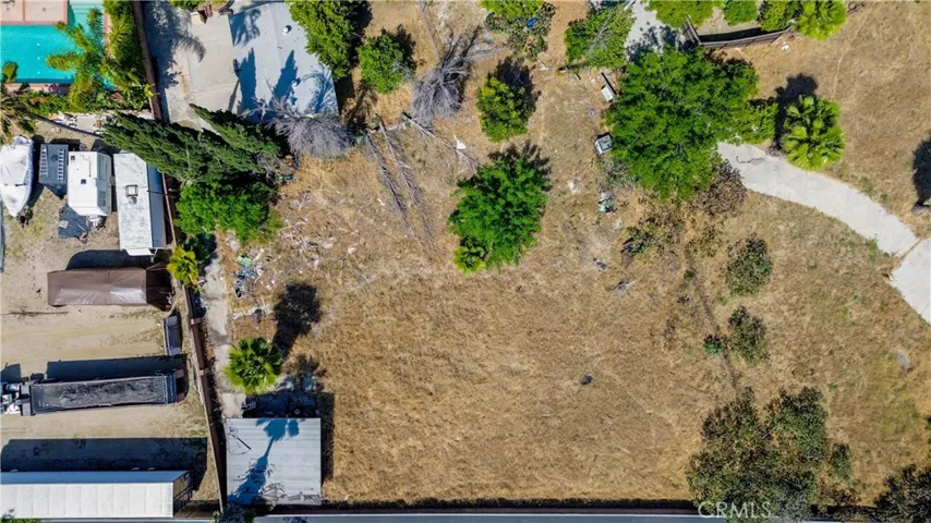 Aerial View of backyard