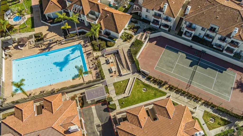 Pool and Tennis Court