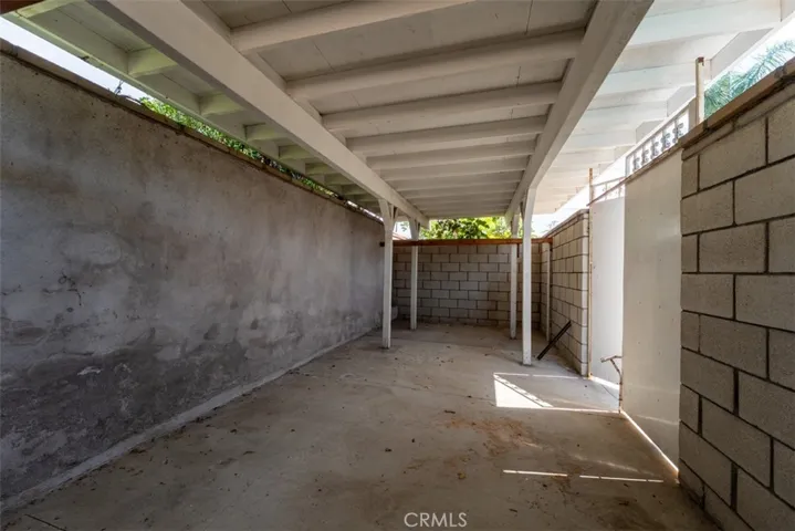 Outdoor storage area