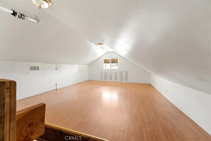 Finished attic space. Not included in SF