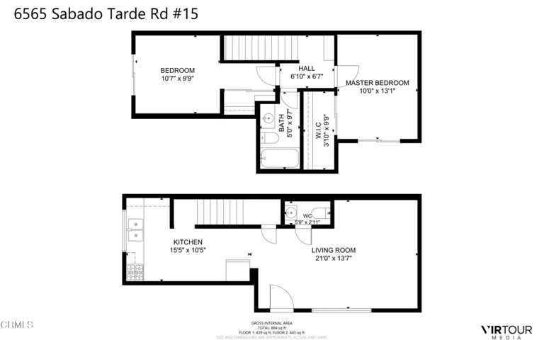 2 bedroom 1st and 2nd floor