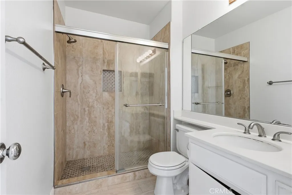 Remodeled shower