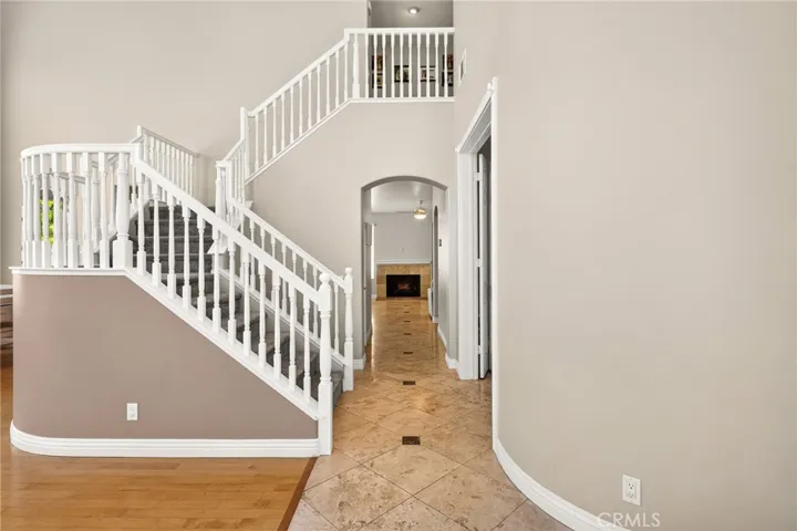 Stair case and hallway 16318 sun summit drive, riverside, california 92503