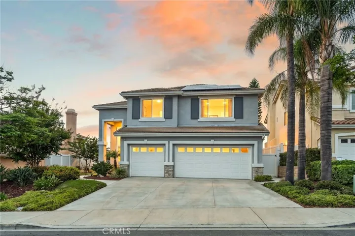 Front of home 16318 sun summit drive, riverside, california 92503(AI Twilight Edit)