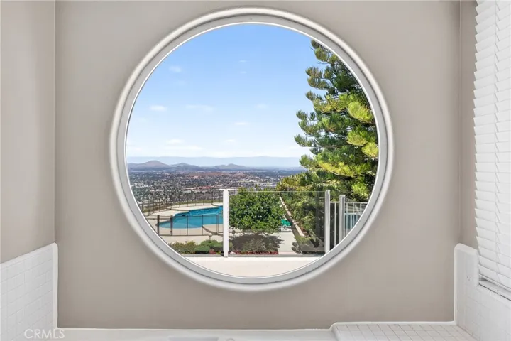 View from primary bedroom tub 16318 sun summit drive, riverside, california 92503