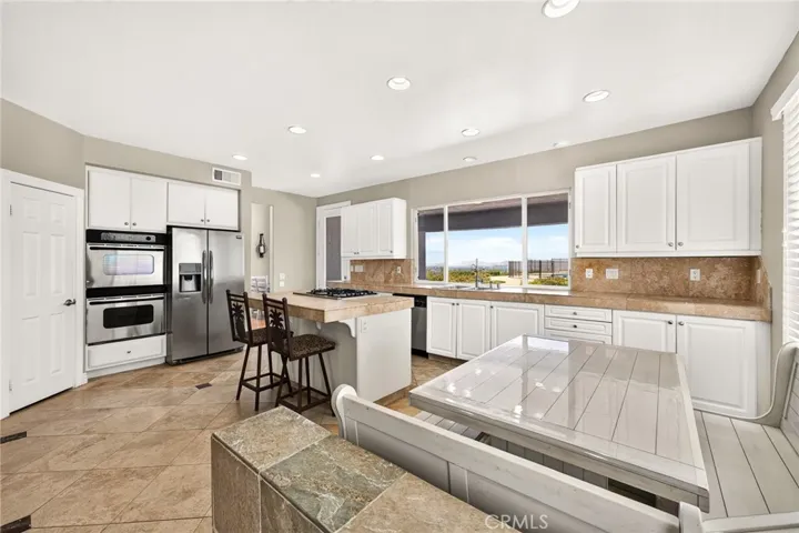 Open concept kitchen with views 16318 sun summit drive, riverside, california 92503