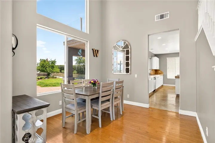 Formal dining room with views 16318 sun summit drive, riverside, california 92503