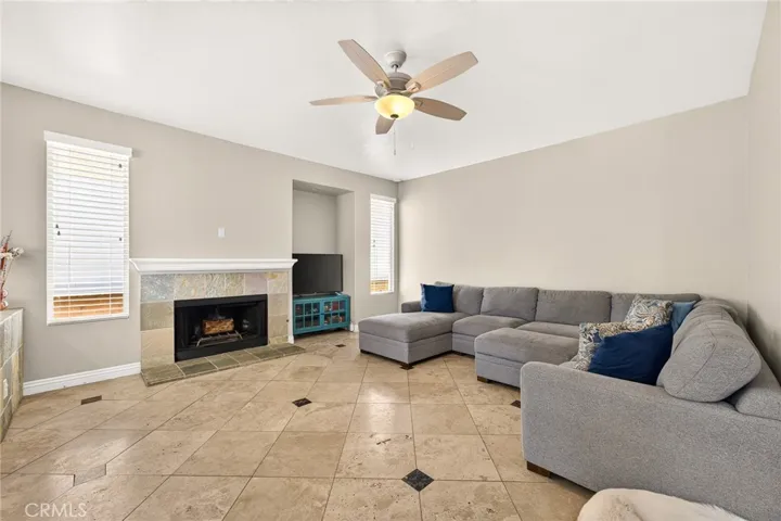 Family room with fire place 16318 sun summit drive, riverside, california 92503