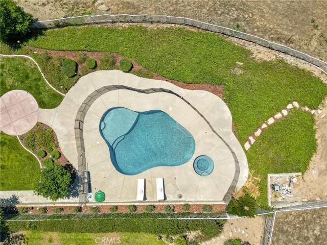 Pool arial shot 16318 sun summit drive, riverside, california 92503