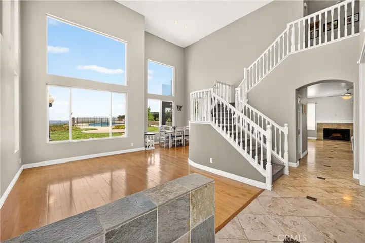 Entery, fromal dining room with view 16318 sun summit drive, riverside, california 92503