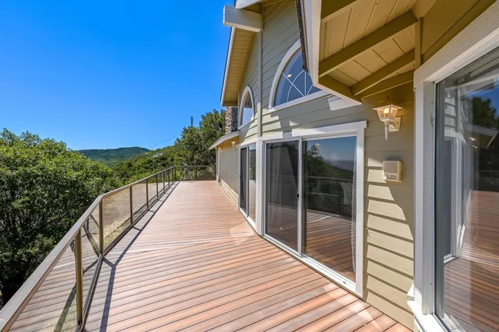 Deck access from Living Room